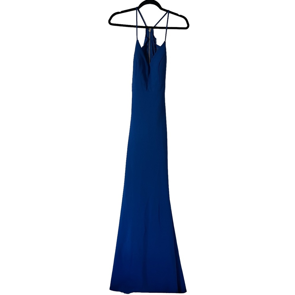 Royal Blue Long Maxi Formal Dress 3/4